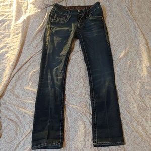 Rock revival jeans slim/straight  30x32